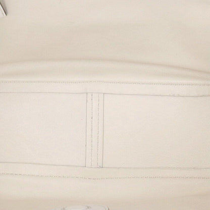 Prada 1bg483 Triangle Logo Plate Leather Handbag Women's