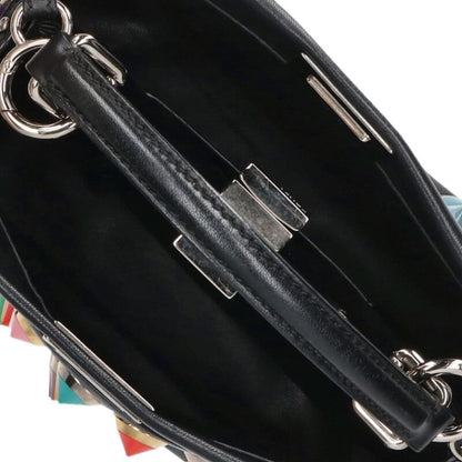 Fendi Peekaboo Mini Multi-stud Leather Handbag Men's