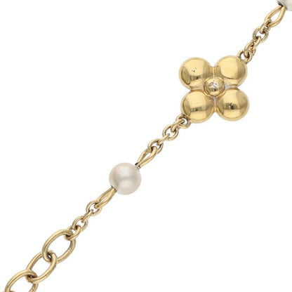 Louis Vuitton M1429a Louisa Fake Pearl Decoration Bracelet Men's