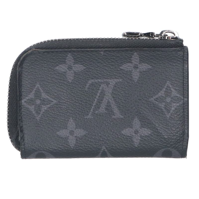 Louis Vuitton M63536 Porte Monédeur Monogram Eclipse Coin Case Men's