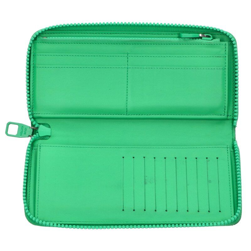 Louis Vuitton M81549 Zippy Wallet Monogram Embossed Scuff Long Wallet Men's