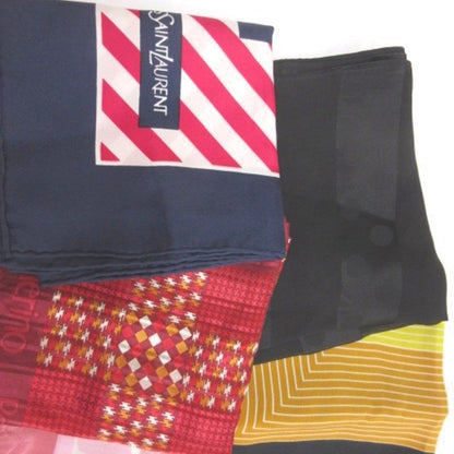 Givenchy Yves Saint Laurent Roberta Di Camerino Etc Scarf 5 Piece Set • GY14