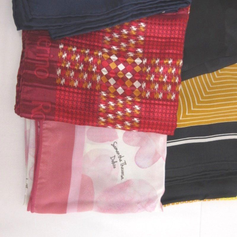 Givenchy Yves Saint Laurent Roberta Di Camerino Etc Scarf 5 Piece Set • GY14