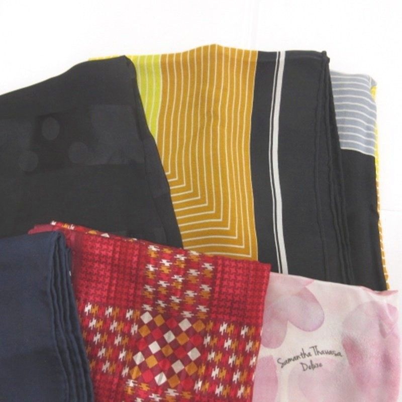 Givenchy Yves Saint Laurent Roberta Di Camerino Etc Scarf 5 Piece Set • GY14