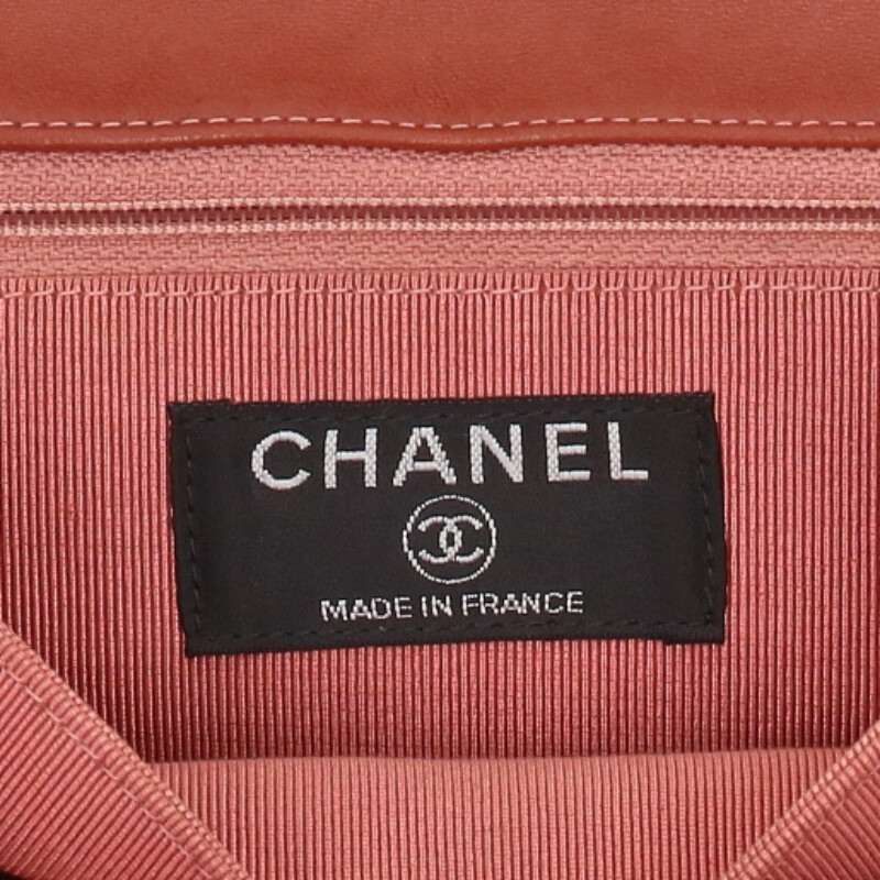 Chanel Chocolate Bar Lambskin Chain Shoulder Bag Women's