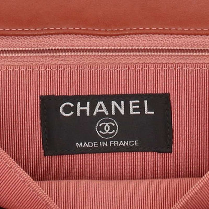 Chanel Chocolate Bar Lambskin Chain Shoulder Bag Women's