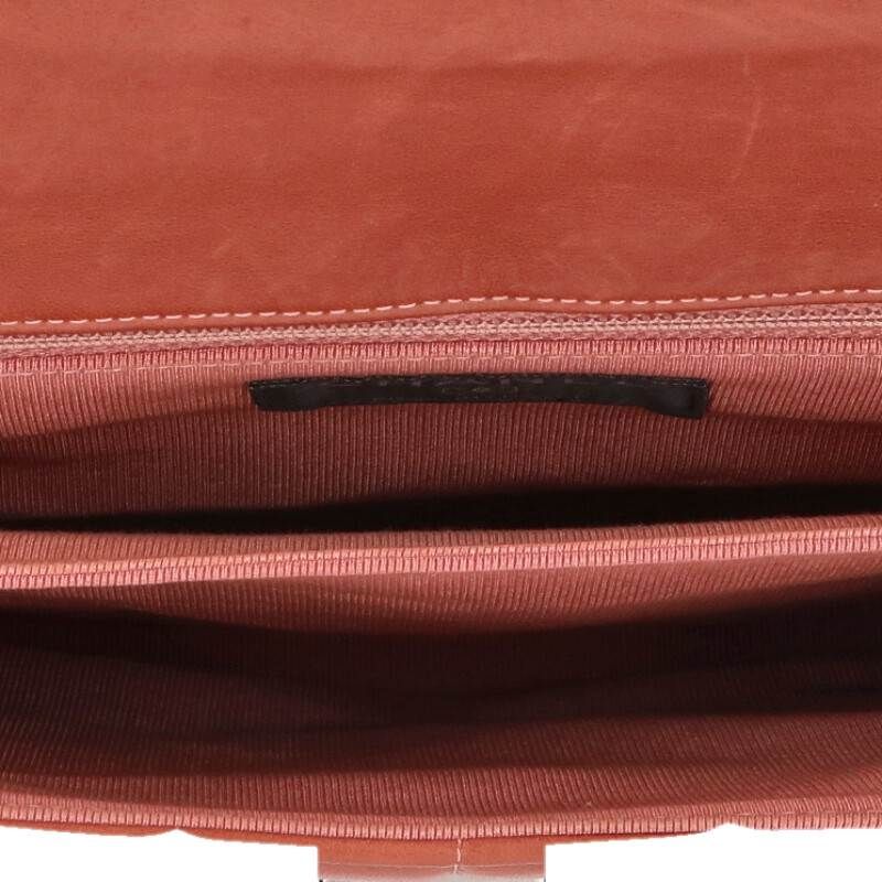 Chanel Chocolate Bar Lambskin Chain Shoulder Bag Women's