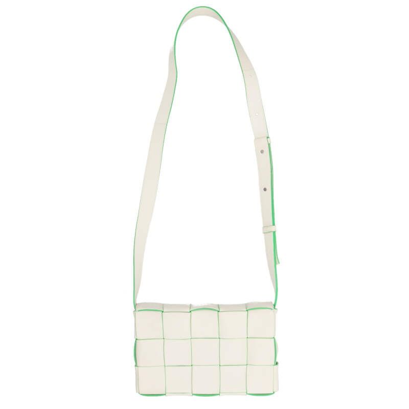 Bottega Veneta Cassette Leather Shoulder Bag Men's
