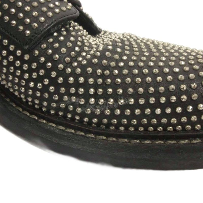 Saint Laurent Paris Studded Derby Shoes Business Lace Up Low Cut