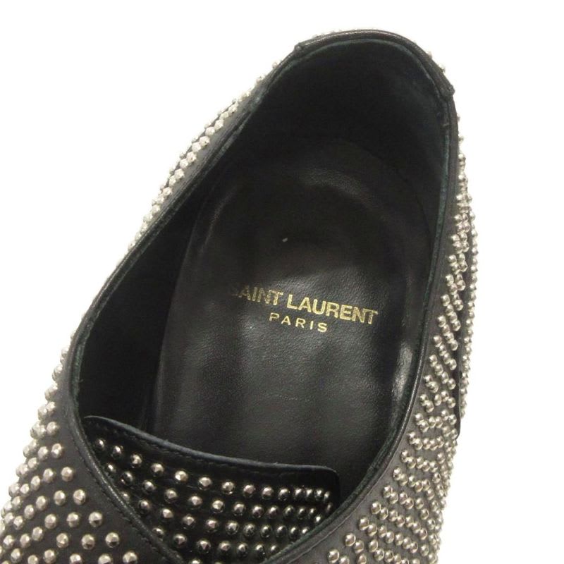 Saint Laurent Paris Studded Derby Shoes Business Lace Up Low Cut