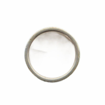 Tiffany & Co Atlas Wide Ring Logo Roman Silver 925 no 10