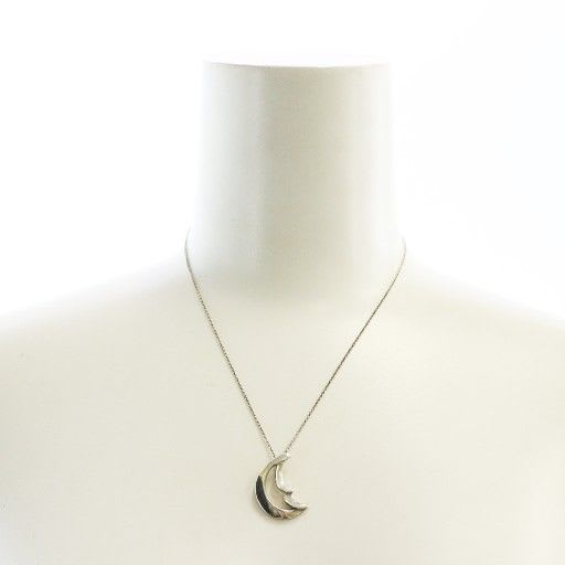 Tiffany & Co Cles Saint Moon Necklace Accessories Pendant Silver 925