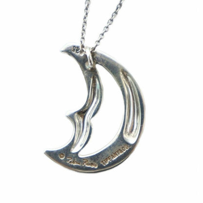 Tiffany & Co Cles Saint Moon Necklace Accessories Pendant Silver 925