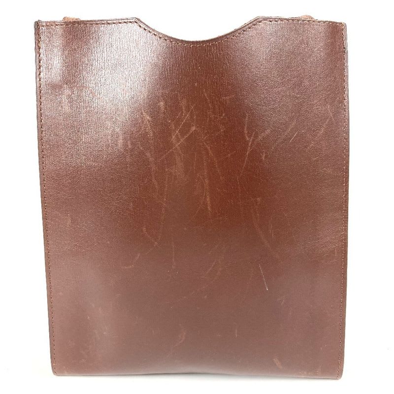 Hermes Shoulder Bag Onimaitou Box Calf Havana Brown