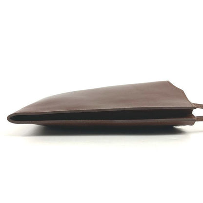 Hermes Shoulder Bag Onimaitou Box Calf Havana Brown