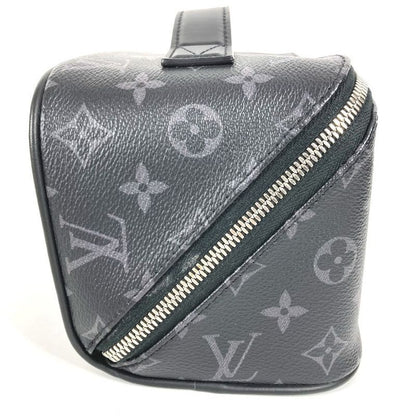 Louis Vuitton Handbag Toiletry Bag Monogram Eclipse Canvas Black