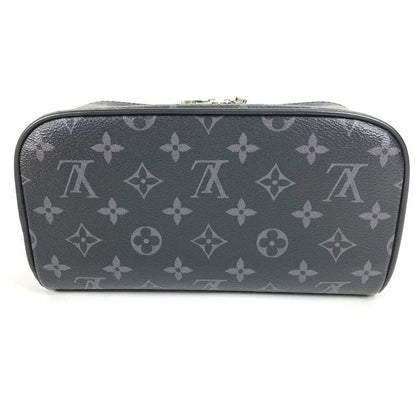 Louis Vuitton Handbag Toiletry Bag Monogram Eclipse Canvas Black