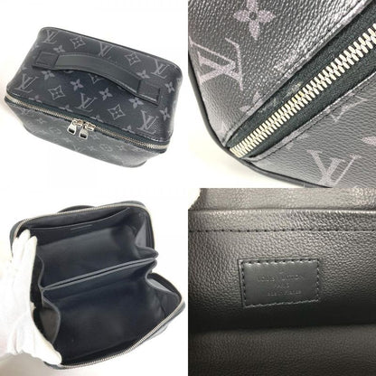 Louis Vuitton Handbag Toiletry Bag Monogram Eclipse Canvas Black