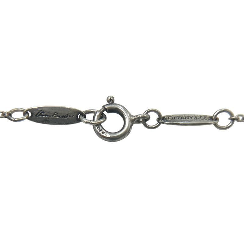 Tiffany & Co Open Heart Elsa Peretti Necklace Women's 925