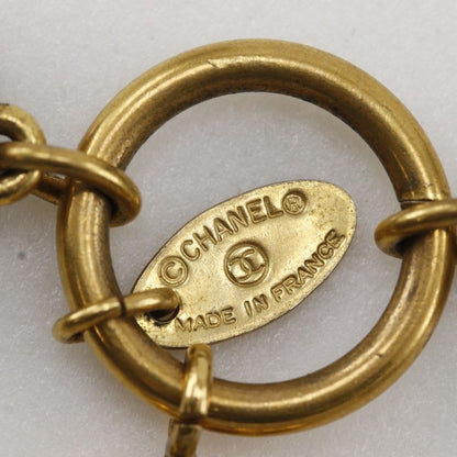 Chanel Chain Belt Vintage Gold Plated Rhinestone