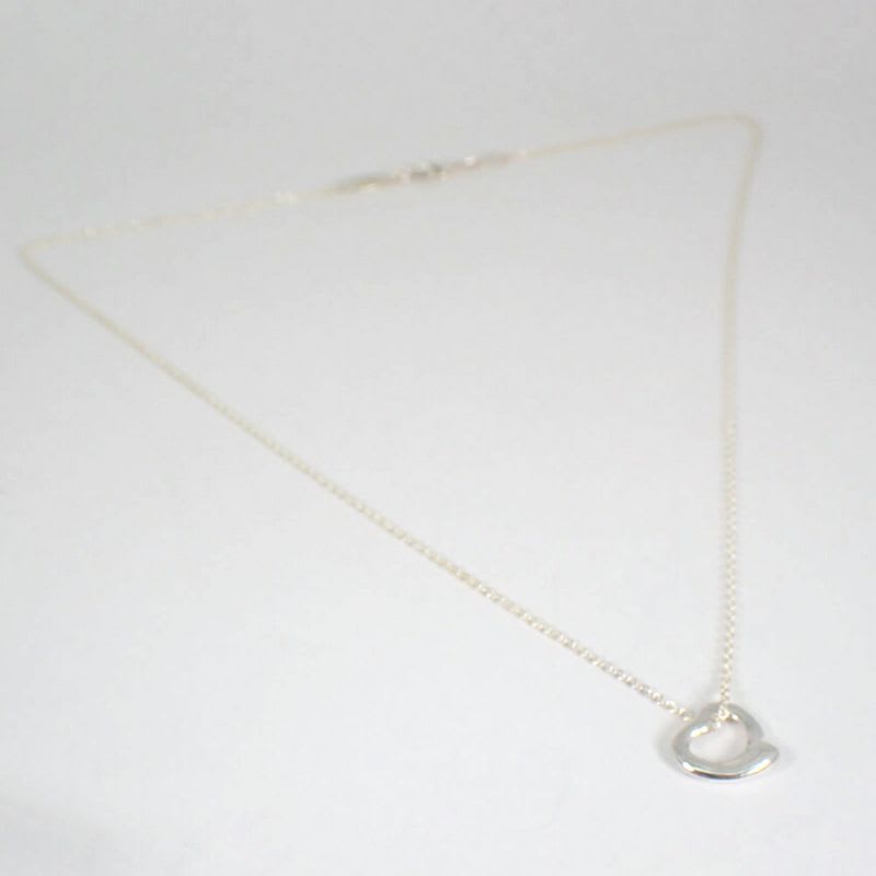 Tiffany & Co 925 Open Heart Pendant Necklace