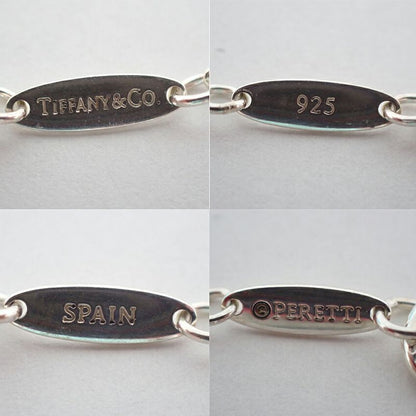 Tiffany & Co 925 Open Heart Pendant Necklace