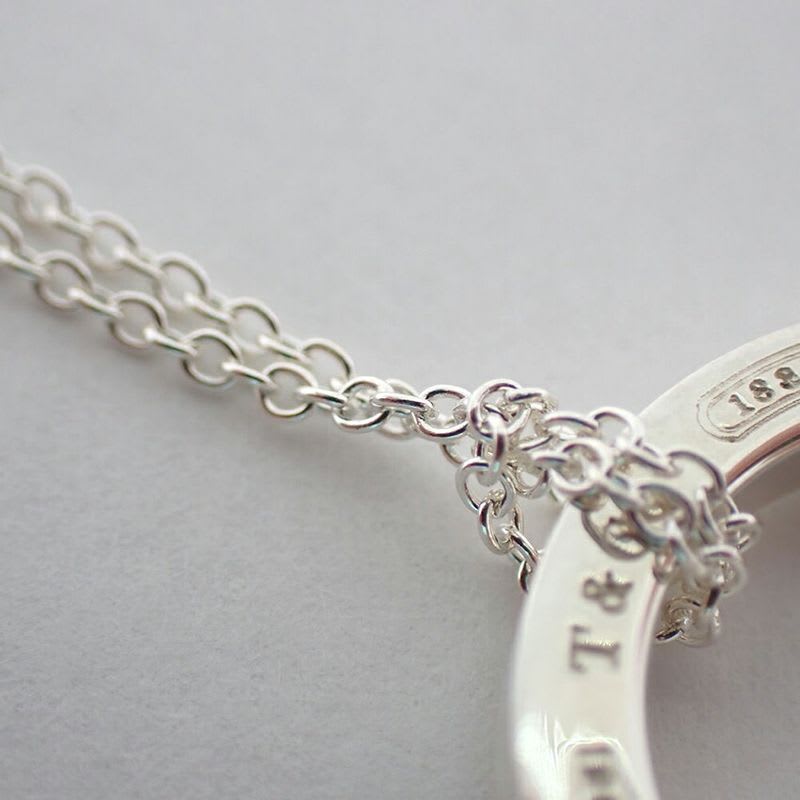 Tiffany & Co 925 1837 Pendant Necklace