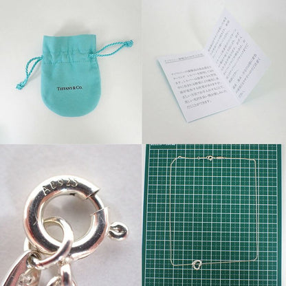 Tiffany & Co 925 Open Heart Pendant Necklace