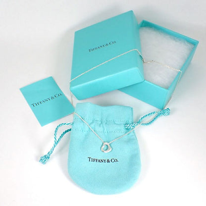Tiffany & Co 925 Open Heart Pendant Necklace