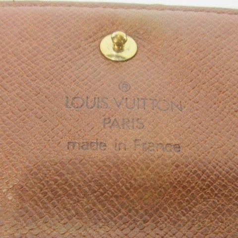 Louis Vuitton Monogram Portomone Cult Cles Di W Hook Wallet Bifold