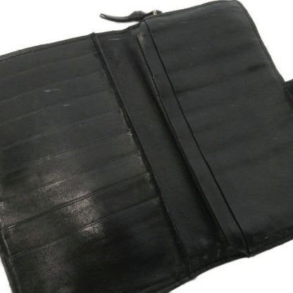 Bottega Veneta Long Wallet Middle Bifold Intrecciato Leather Coin Purse