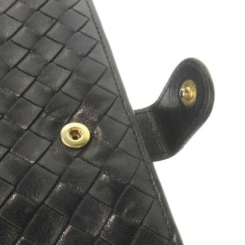 Bottega Veneta Long Wallet Middle Bifold Intrecciato Leather Coin Purse
