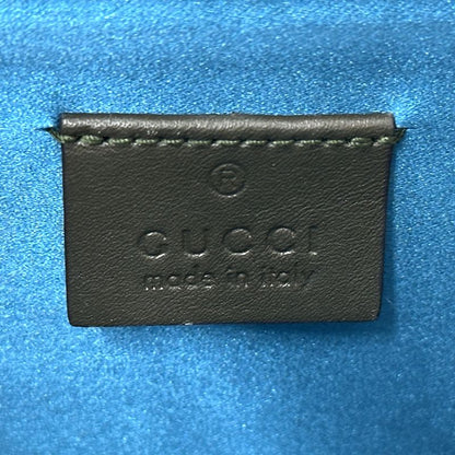 Gucci Bag Dionysus GG Suede Shoulder Leather Khaki