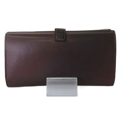 Cartier International Long Wallet Double C Logo Brown
