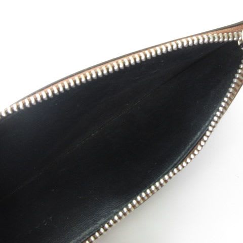 Cartier International Long Wallet Double C Logo Brown