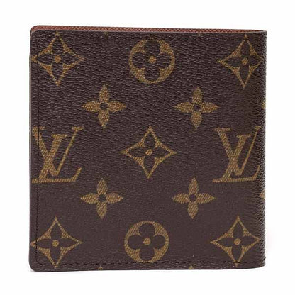 Louis Vuitton Portefeuille Marco Bifold Wallet Monogram Canvas Brown