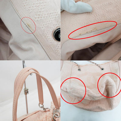 Chanel Large Shopping Bag Tote Hand Silver-hardware A57168 Pink Ladies