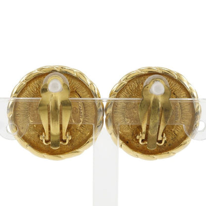 Chanel Coco Mark Vintage Gold Plated Ladies 22.8 g Earrings