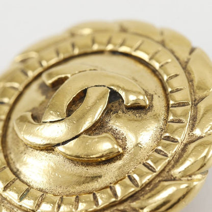 Chanel Coco Mark Vintage Gold Plated Ladies 22.8 g Earrings