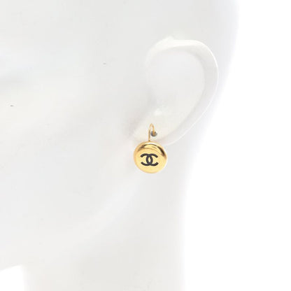Chanel Earrings Cocomark GP (gold Plated) Earrings Women's Used B