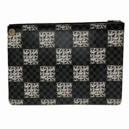 Louis Vuitton Christopher Nemeth Pochette Jules GM Clutch Bag PVC Men's