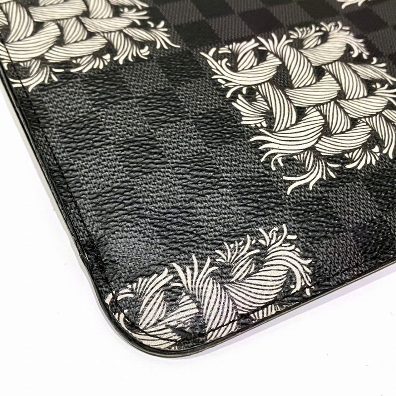 Louis Vuitton Christopher Nemeth Pochette Jules GM Clutch Bag PVC Men's