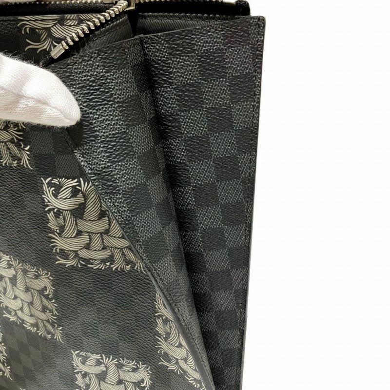 Louis Vuitton Christopher Nemeth Pochette Jules GM Clutch Bag PVC Men's
