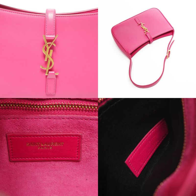 Saint Laurent Yves Shoulder Bag le 5 a 7 Leather Ho Ball