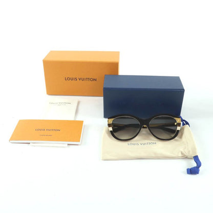 Louis Vuitton 2025 Z1857 E Sunglasses/ Petit Sponsored Cat Eye Noir Black