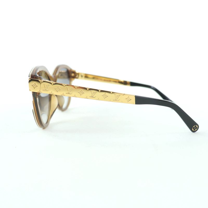 Louis Vuitton 2025 Z1857 E Sunglasses/ Petit Sponsored Cat Eye Noir Black