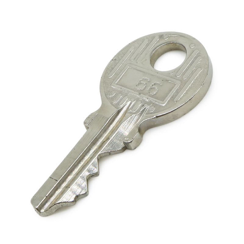 Hermes Cadena Padlock No.66 key Metal Silver