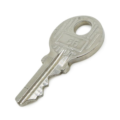 Hermes Cadena Padlock No.66 key Metal Silver