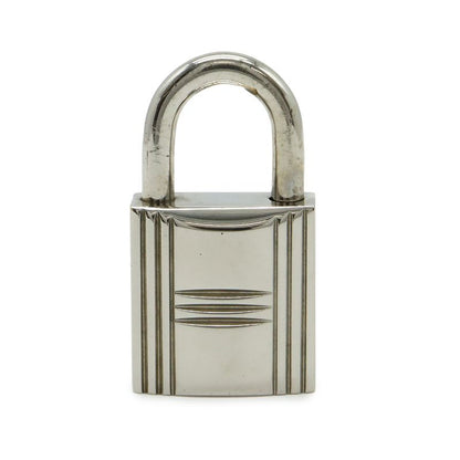 Hermes Cadena Padlock No.66 key Metal Silver
