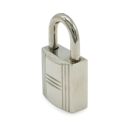 Hermes Cadena Padlock No.66 key Metal Silver